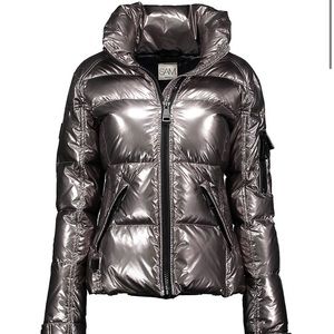 Gunmetal SAM Down Puffer Jacket